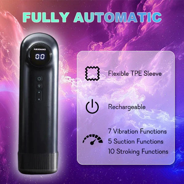 【Discreet Delivery】 Fully automatic, hands-free retractable relaxation cup