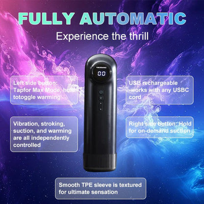 【Discreet Delivery】 Fully automatic, hands-free retractable relaxation cup