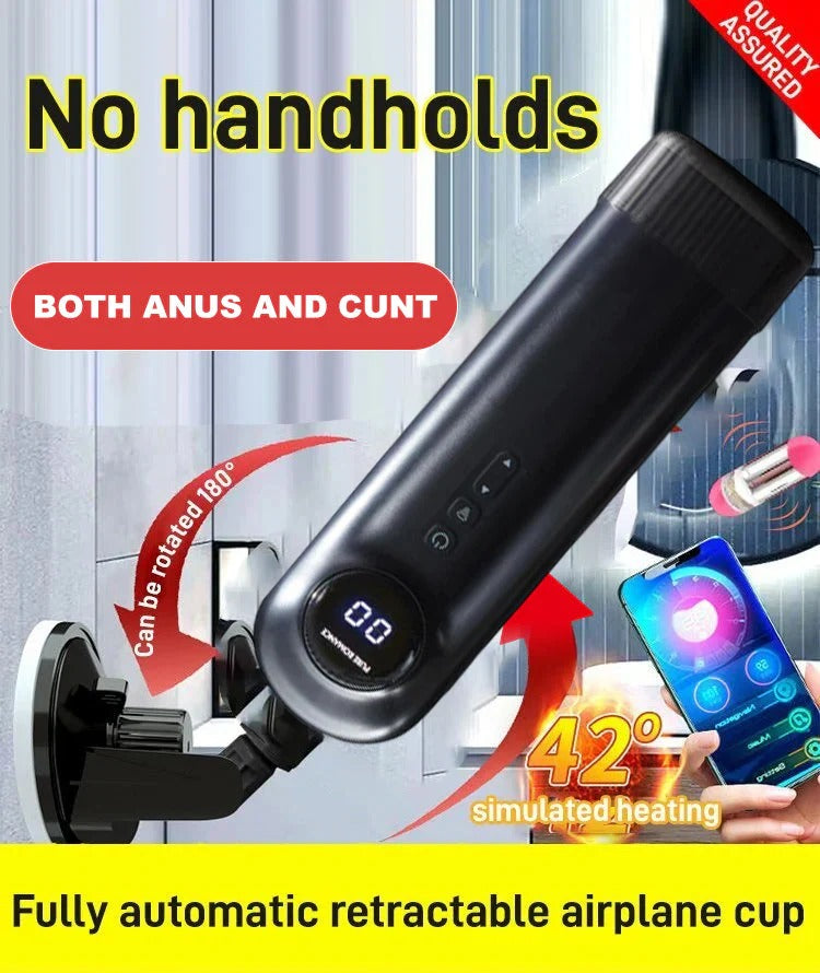 【Discreet Delivery】 Fully automatic, hands-free retractable relaxation cup